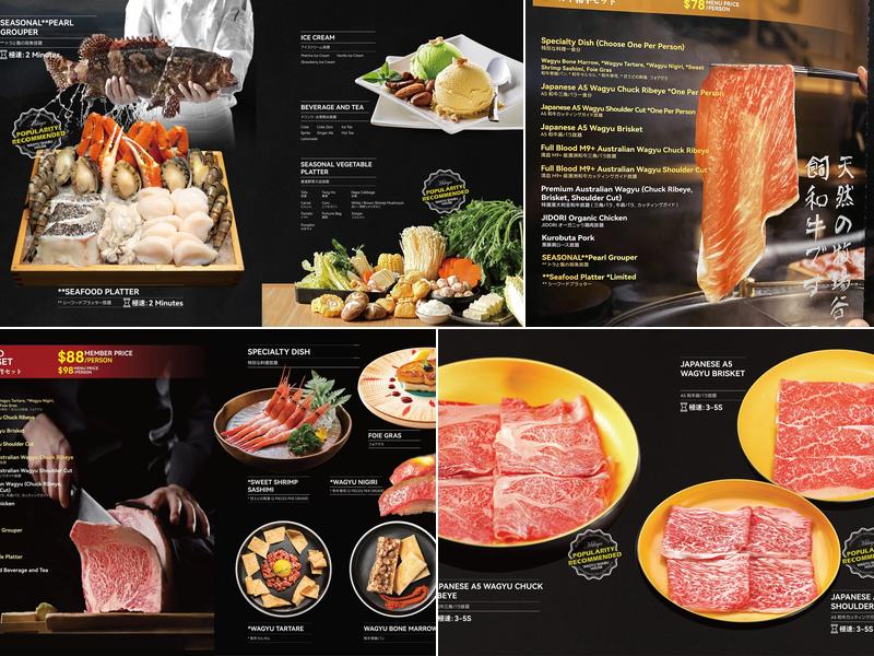 Mikiya Wagyu Shabu House Menu