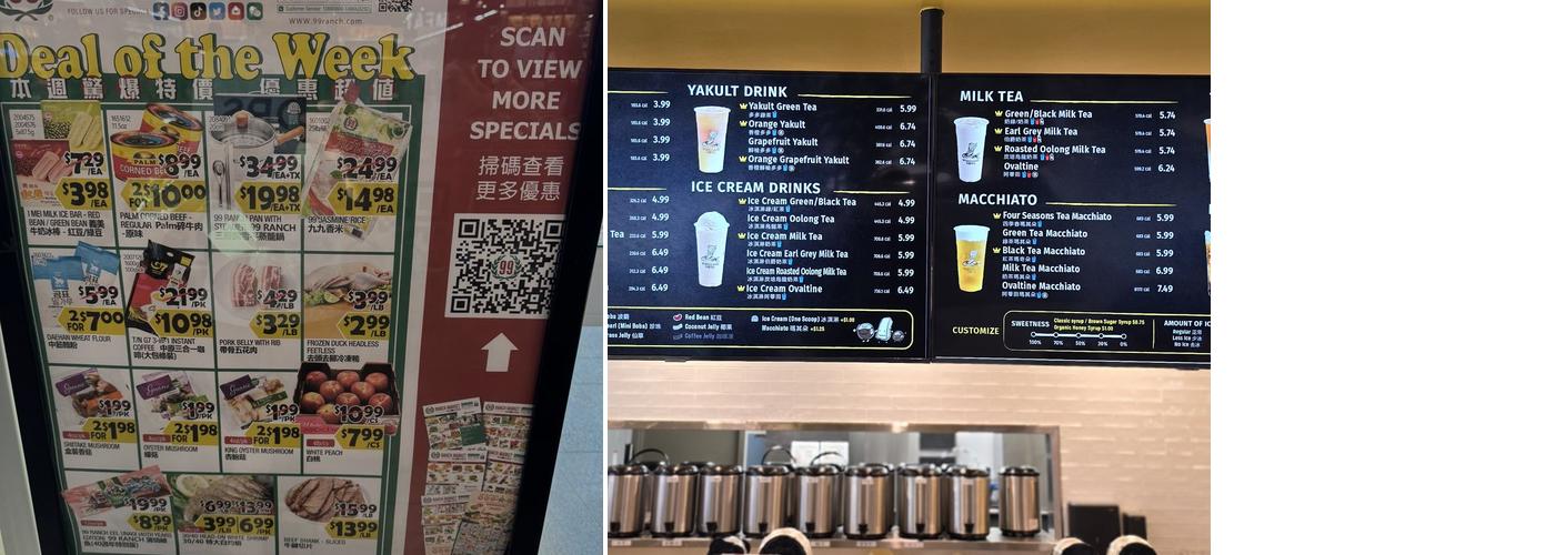 Tawa Market Hall Menu