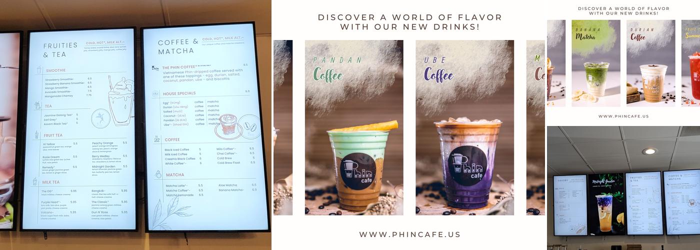 Phin Cafe Menu
