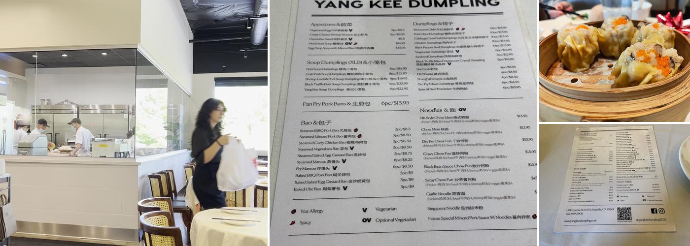 Yang Kee Dumpling Menu