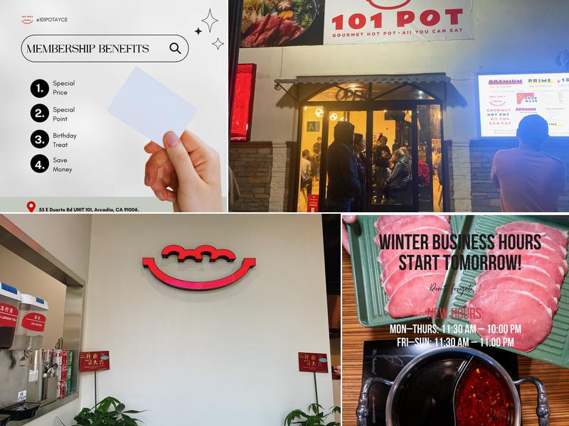 101 Pot All You Can Eat 55 E Duarte Rd UNIT 101, Arcadia