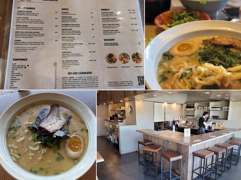 HiroNori Craft Ramen (Westchester) Menu