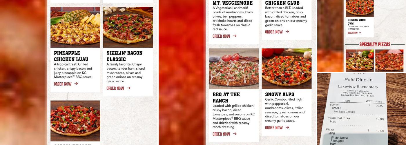Mountain Mike's Pizza Menu
