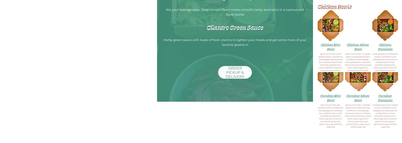 Palmita Menu