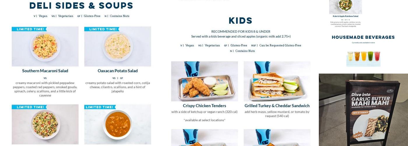 Mendocino Farms Menu