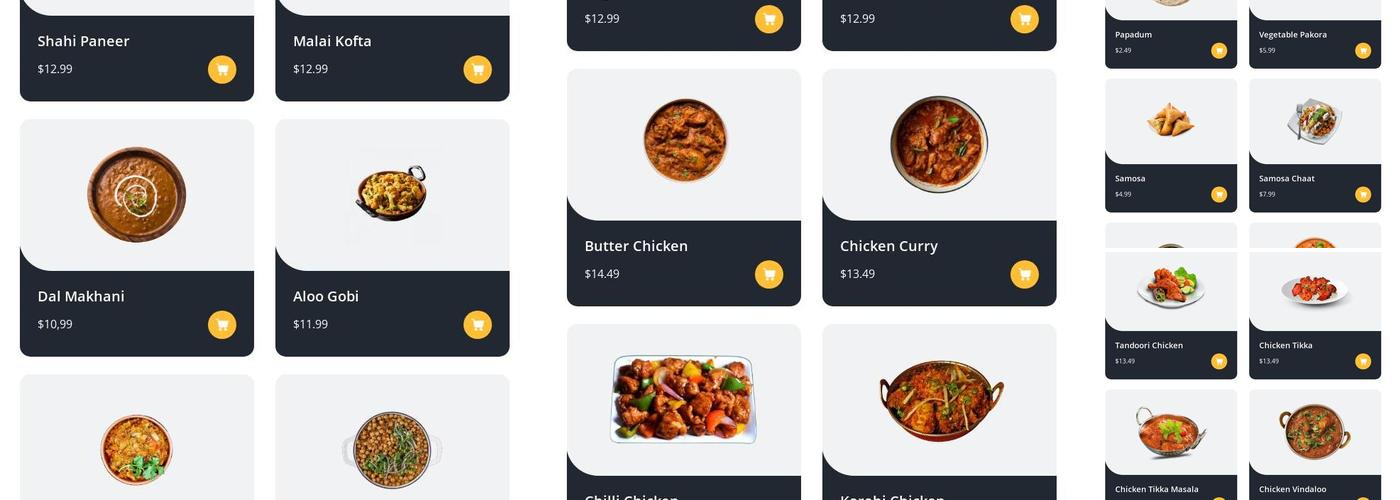 Himalayan Indian Kitchen Menu