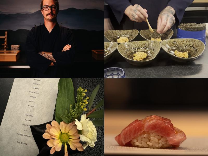 Silvers Omakase Menu