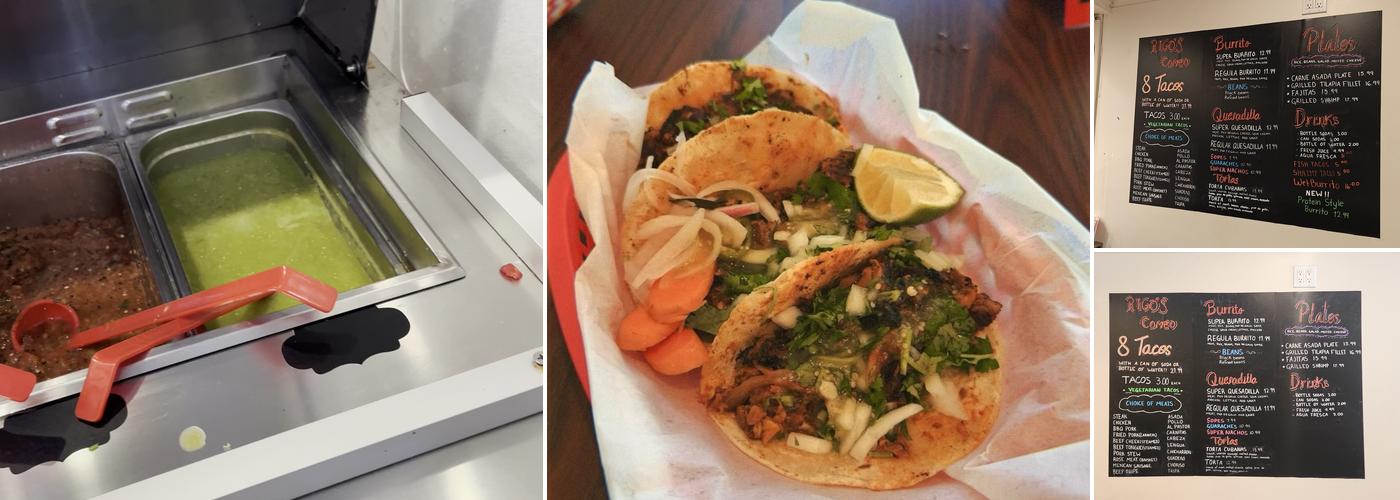 Tacos Al Vapor Michoacan Menu