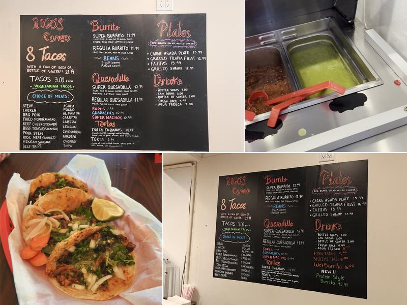 Tacos Al Vapor Michoacan Menu