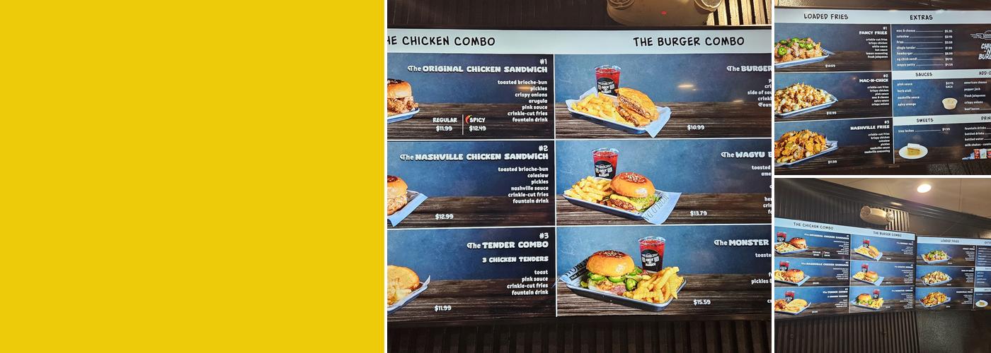 Chick-N-Burger Menu
