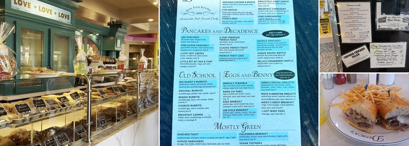 Denica's Real Food Kitchen Menu