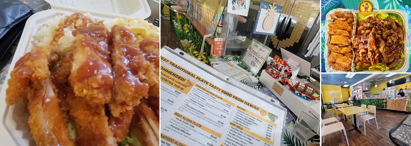 Pineapple Hawaiian BBQ Menu