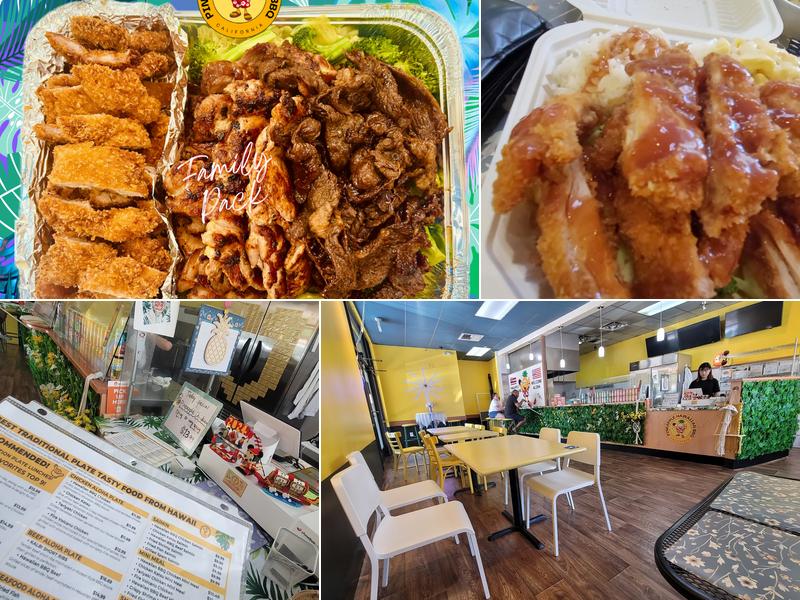 Pineapple Hawaiian BBQ Menu