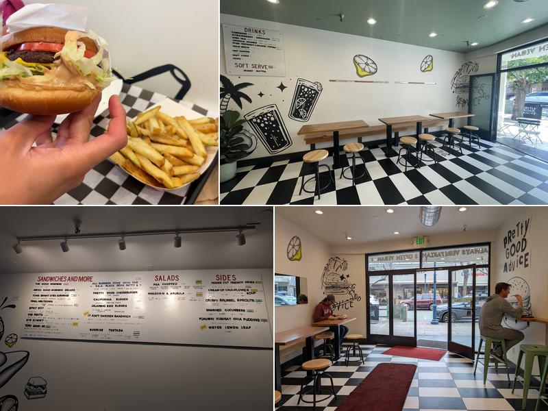 Pretty Good Advice Menu