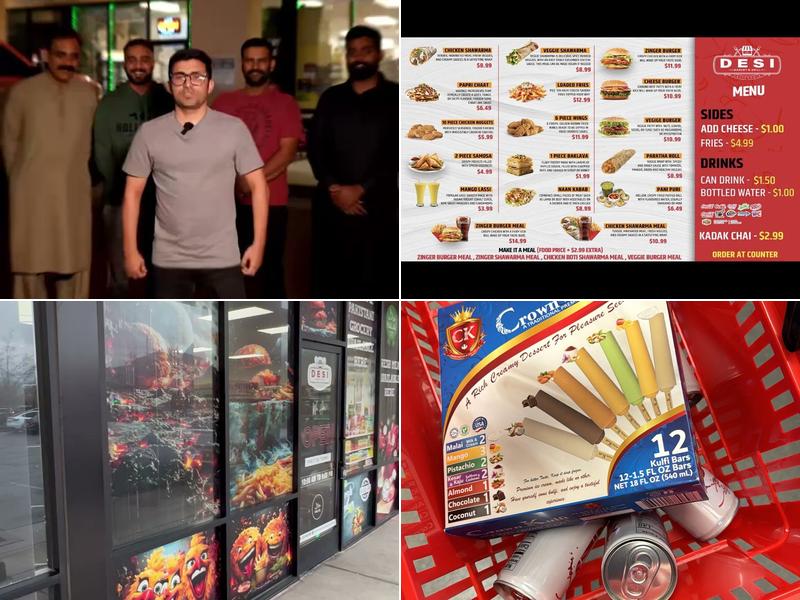 Desi Market and Grill Menu