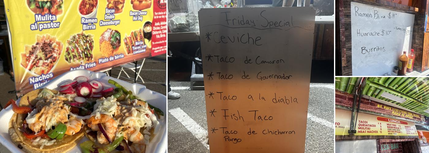 Jarocho’s Birria Menu