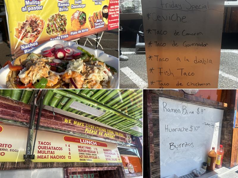 Jarocho’s Birria Menu