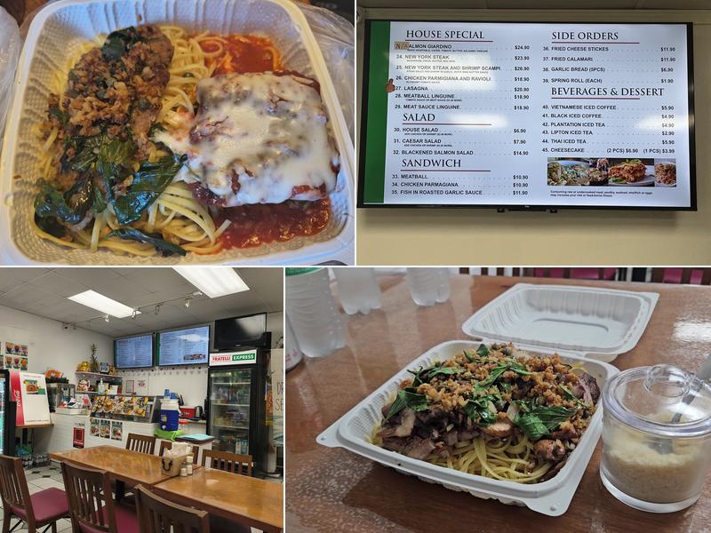 Fratelli Express Menu