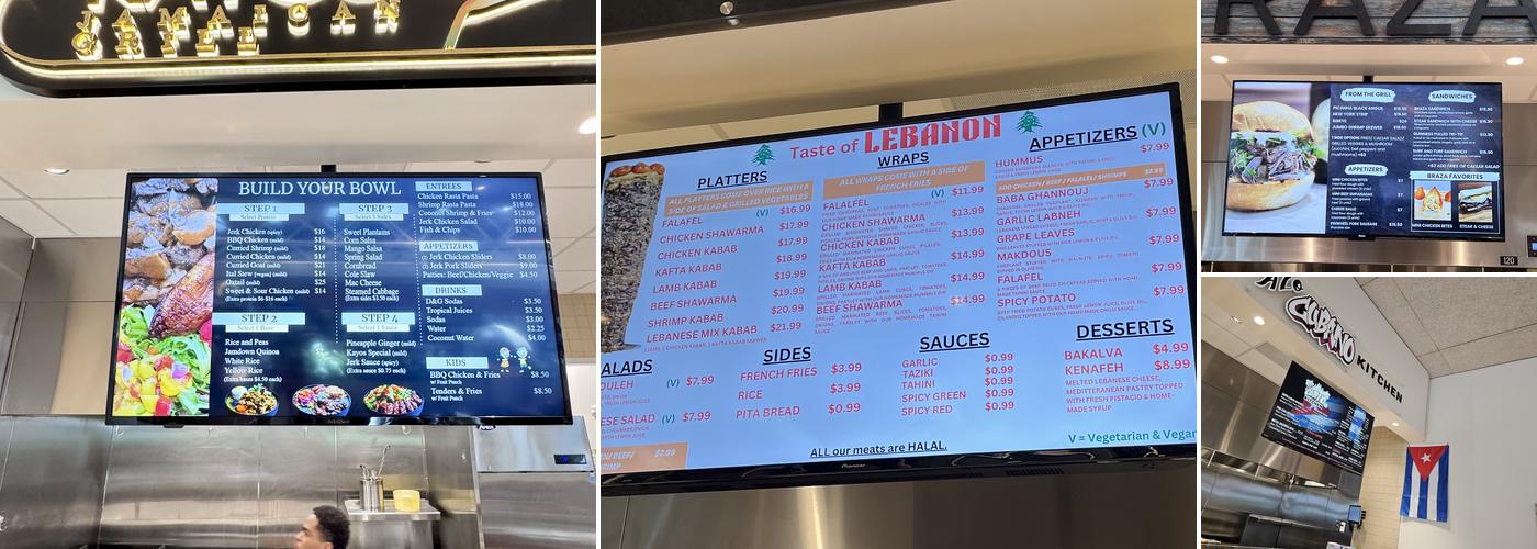 Great Southern Box Company Menu