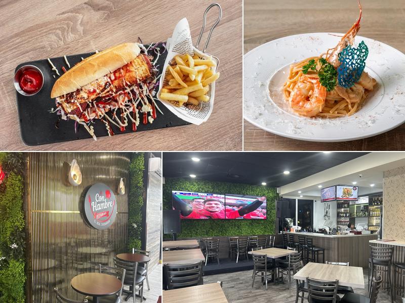 Con Hambre Restaurant 5939 Hollywood Blvd, Hollywood