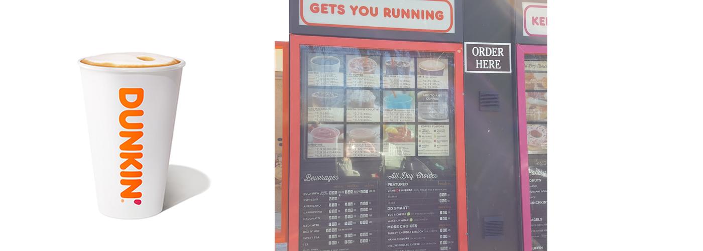 Dunkin' Menu