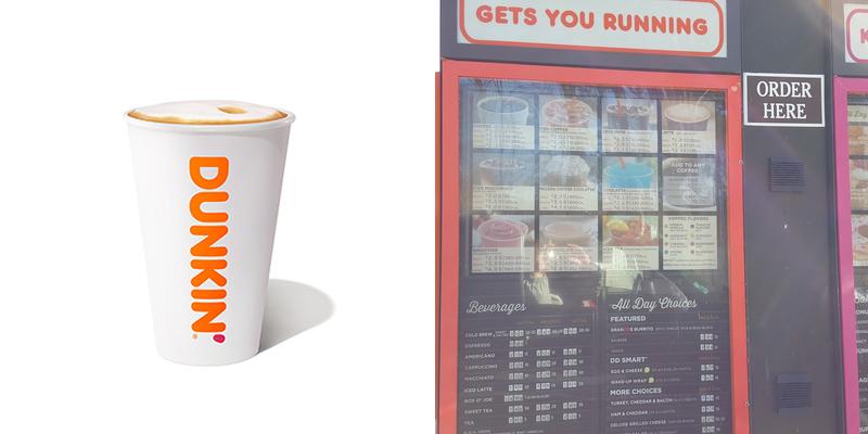 Dunkin' Menu