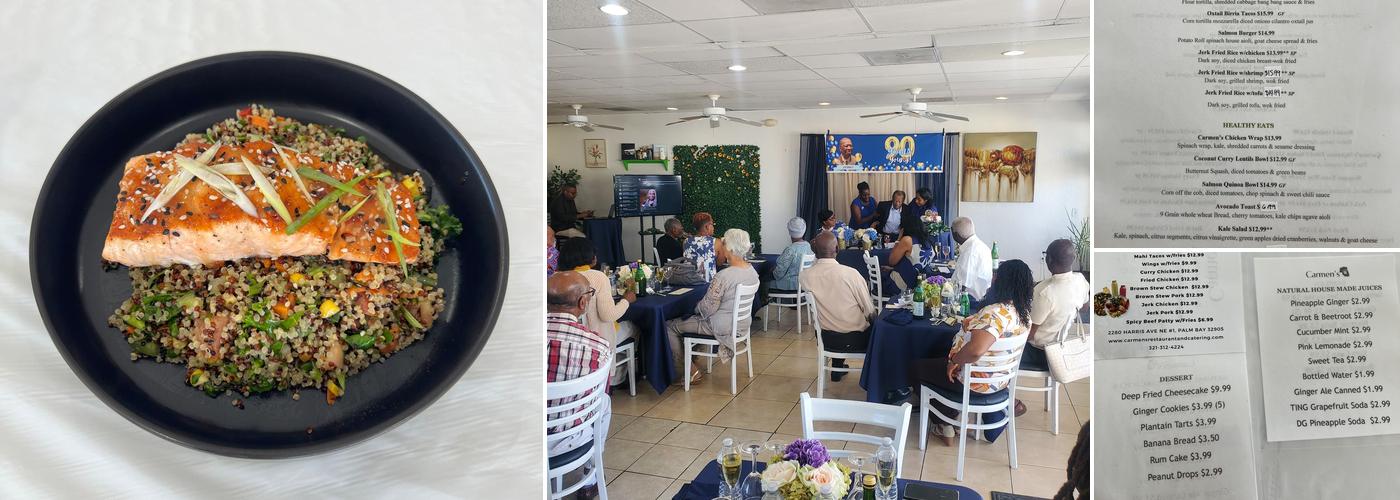 Carmen's Restaurant and Catering Menu