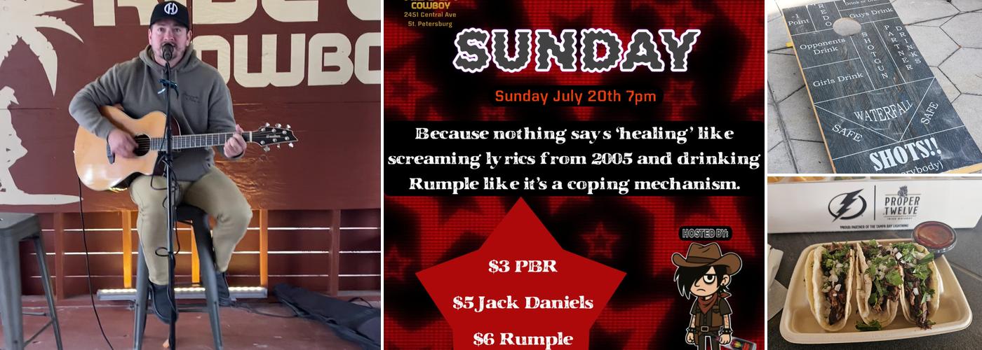 Ride’em Cowboy Menu