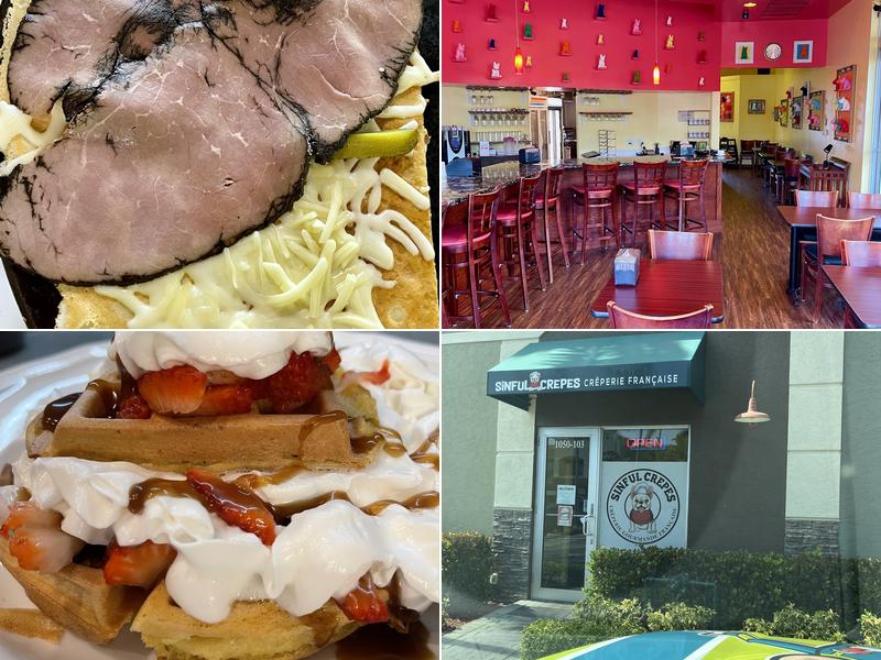 Sinful Crepes 1050 E Gateway Blvd #103, Boynton Beach