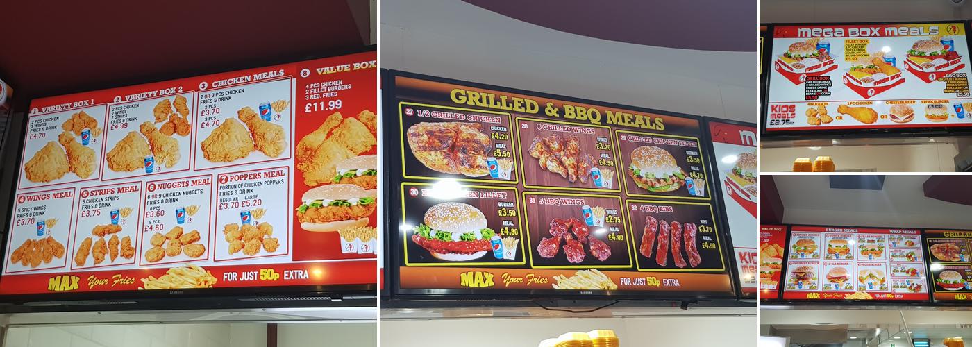 Chicken Land North Wembley Menu