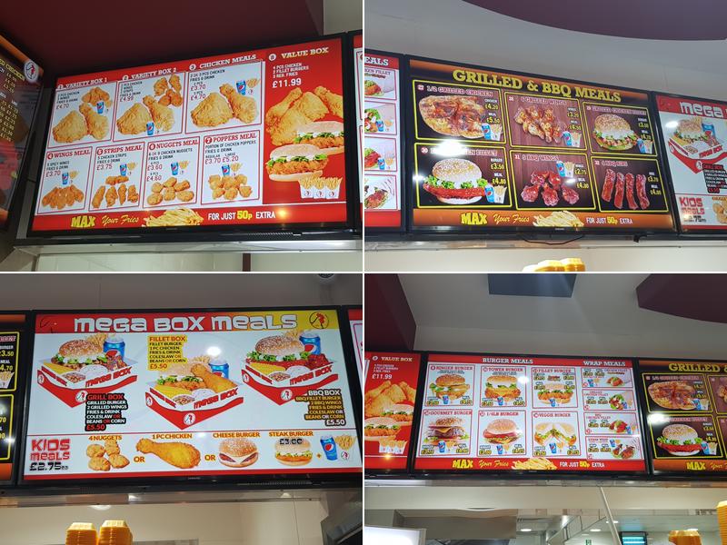 Chicken Land North Wembley Menu