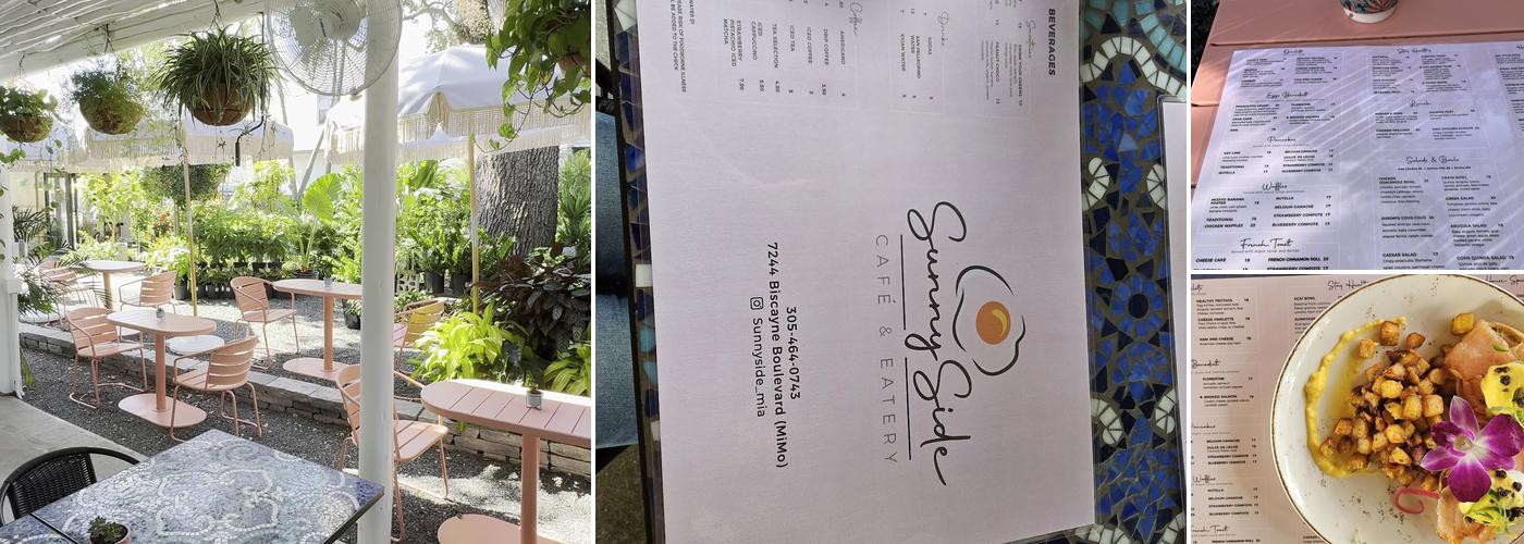 Sunny Side Cafe & Eatery Menu