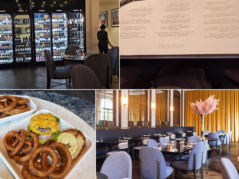 Prologue Dining & Drinks Menu