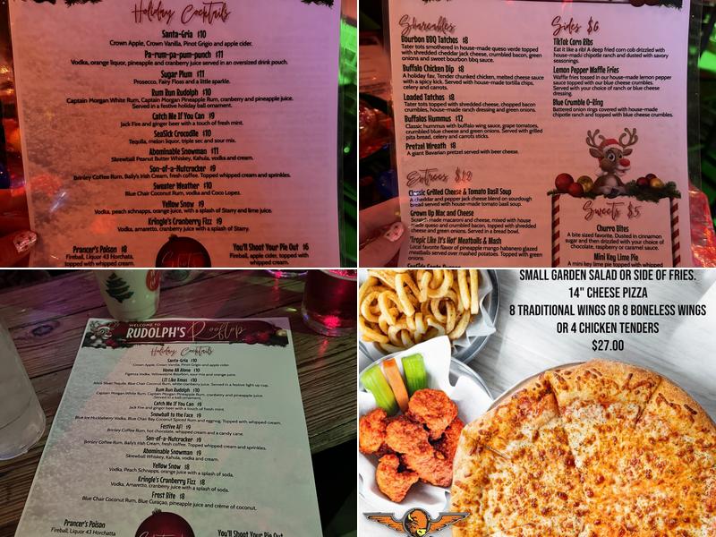 The Rooftop @ Buffalo’s Cafe Menu