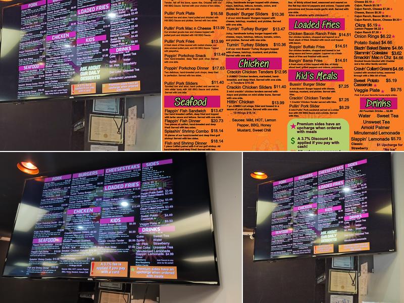 Hit Different! BBQ & Grill Menu