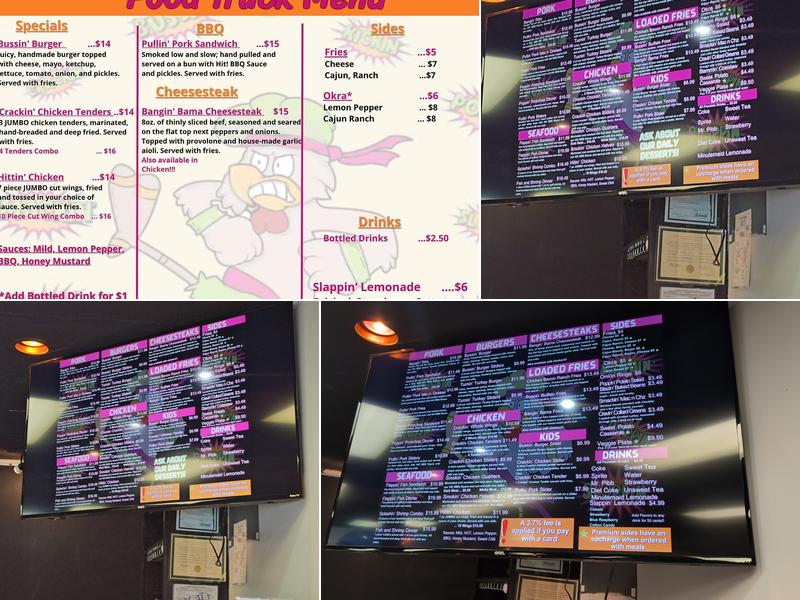 Hit Different! BBQ & Grill Menu
