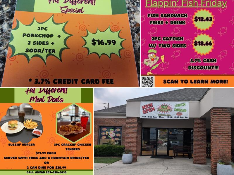 Hit Different! BBQ & Grill 3569 Pelham Pkwy Suites 1 and 2, Pelham