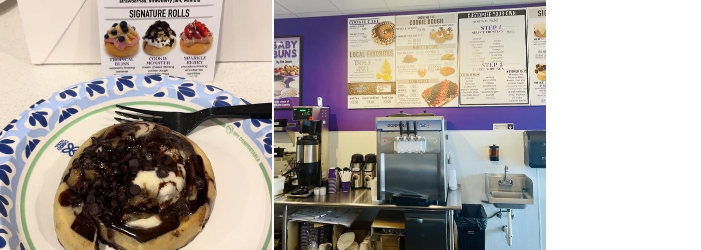 Cinnaholic Menu