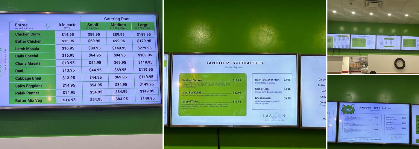 Lasoon Menu
