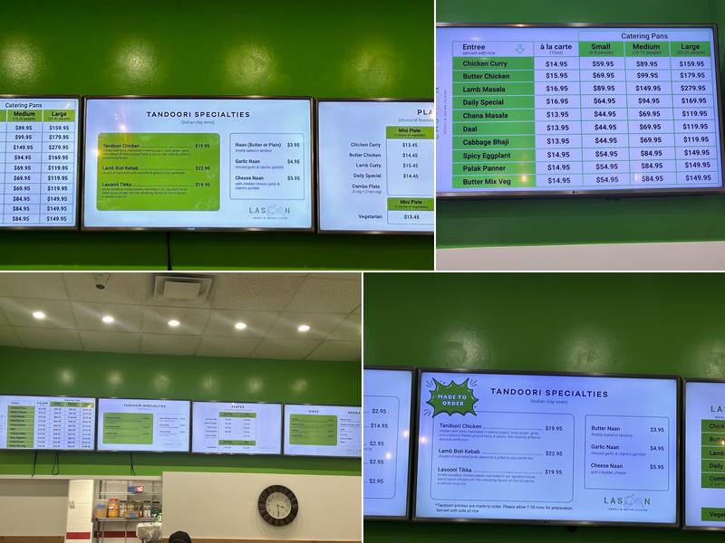 Lasoon Menu