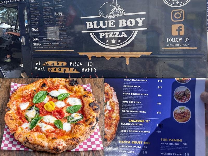 Blue Boy Pizza Menu