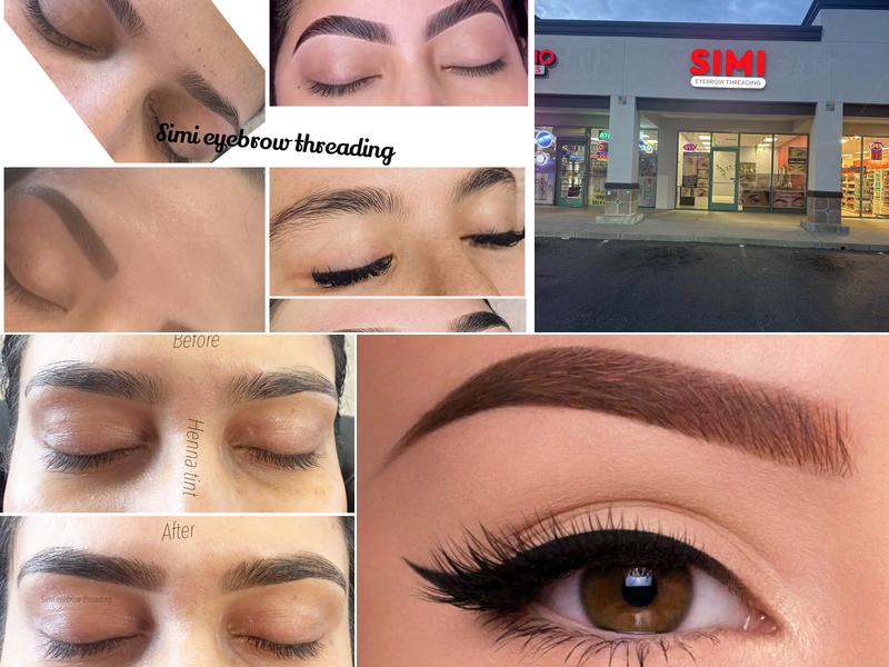 Simi eyebrow threading