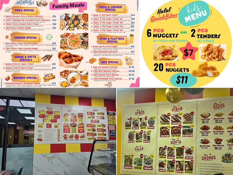 Halal QuickBites Menu