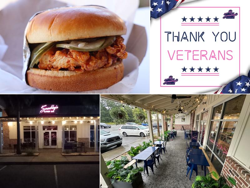 Smashley’s Burger Bar 5401 Netherby Ln UNIT 1002, North Charleston