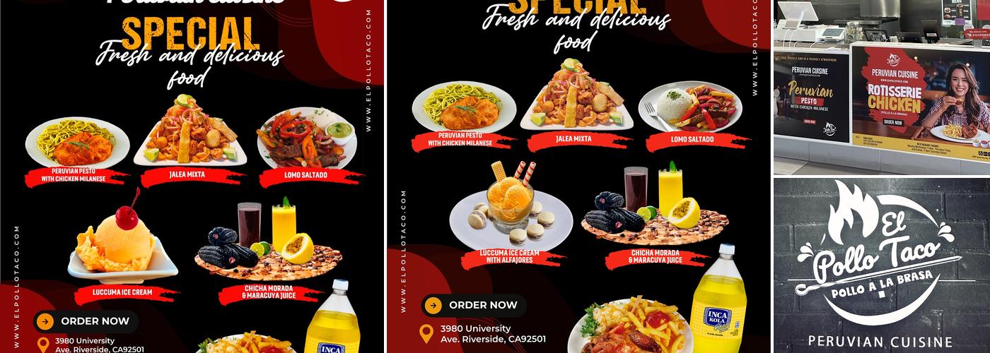 El Pollo Taco Peruvian Cuisine Menu