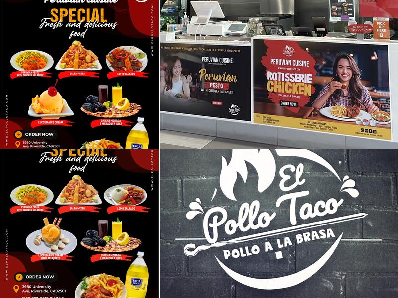 El Pollo Taco Peruvian Cuisine Menu