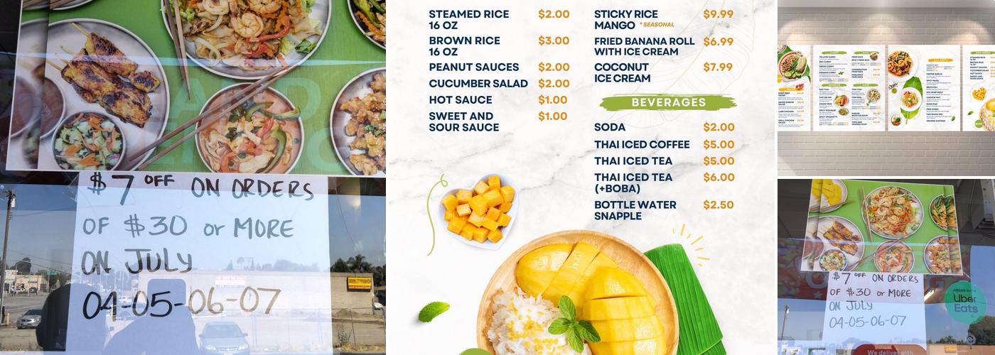 SPICY BITE THAI KITCHEN Menu