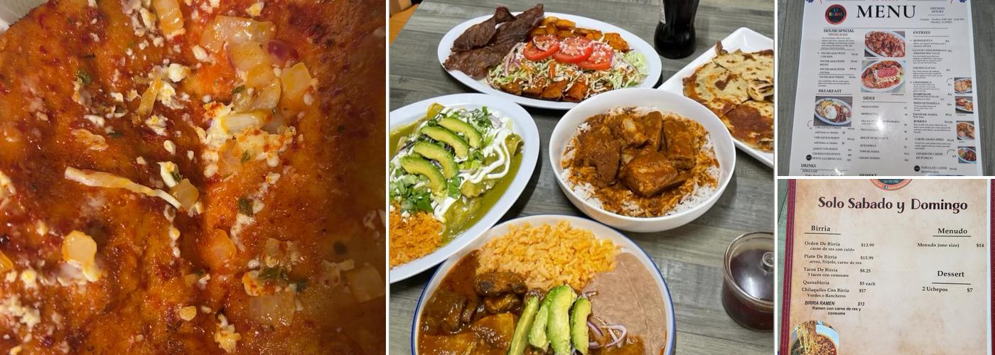 Enchiladas Michoacanas La Ruana Menu