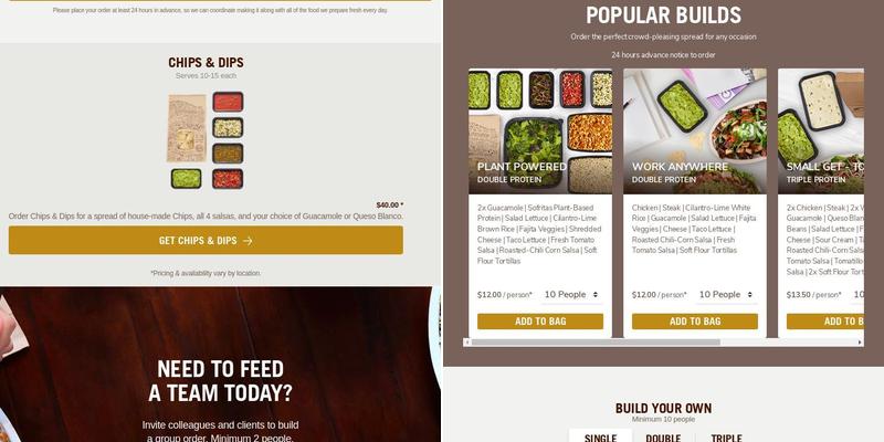 Chipotle Mexican Grill Menu