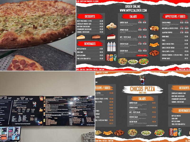 Chico's Pizza (Grand Ave) Menu